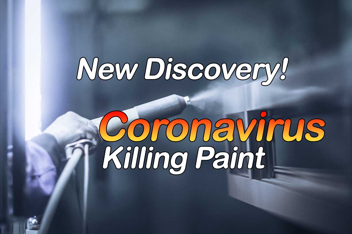 Coronavirus Killing Paint